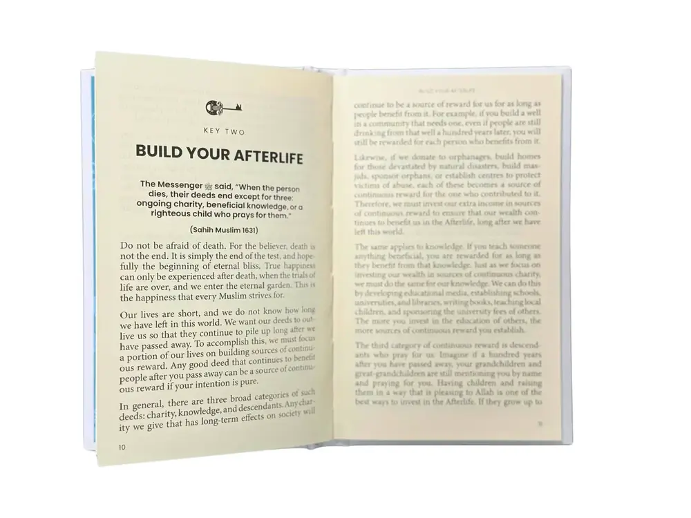 25 Keys to a Happy Life, photograph of this copy