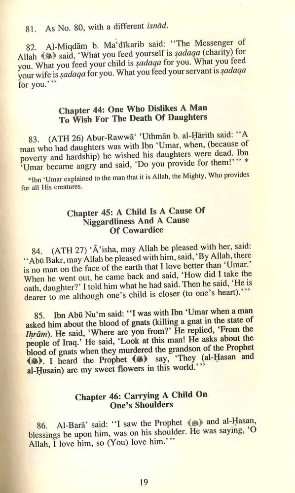 Al-Adab Al-Mufrad, photograph of this copy
