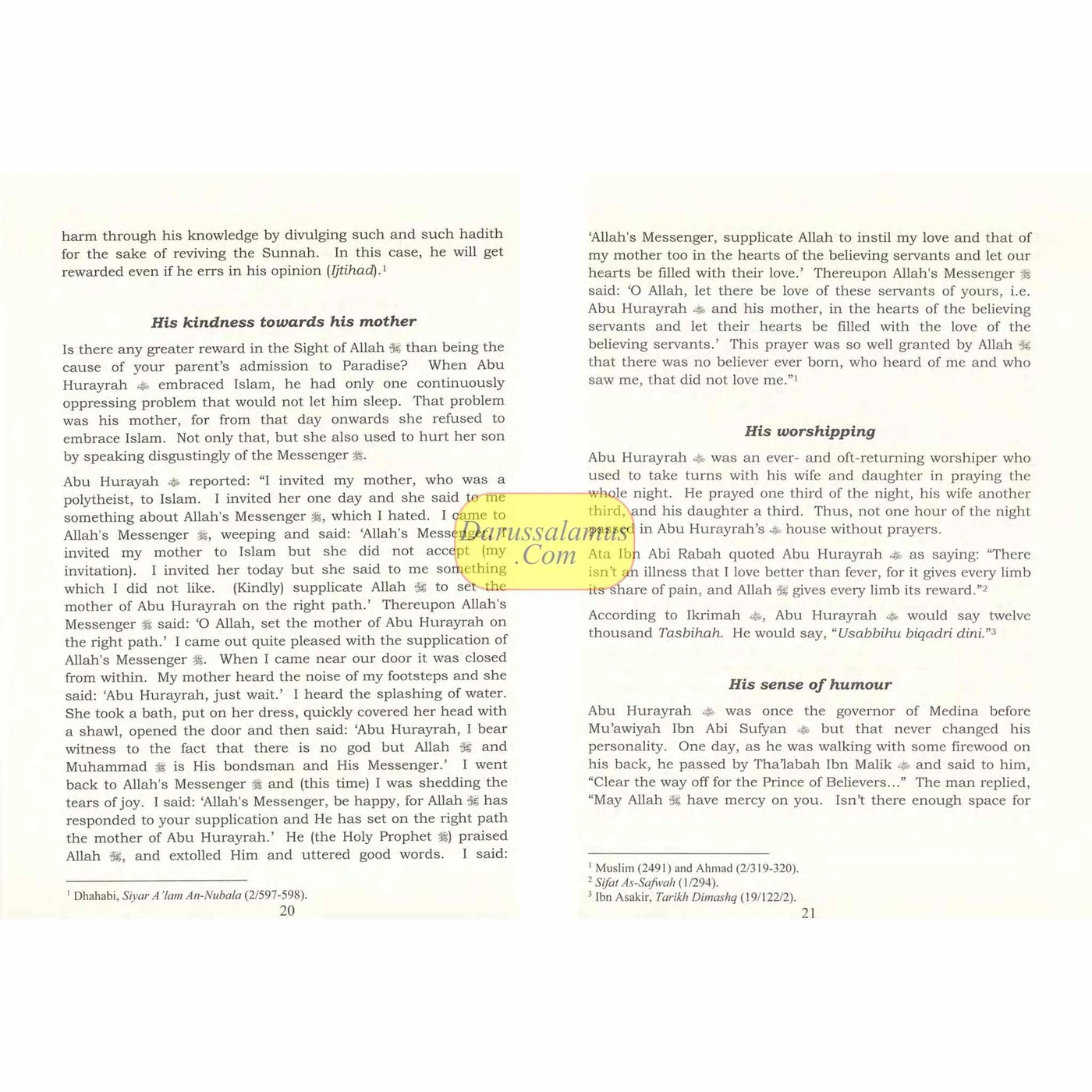 Companions of the Prophet Muhammad, photograph of this copy