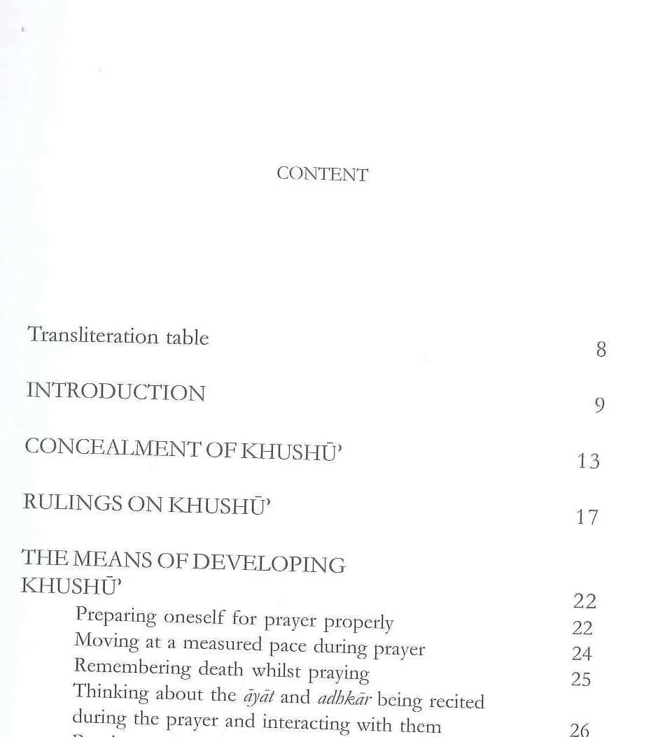 Developing Khushu' in the Prayer, photograph of this copy