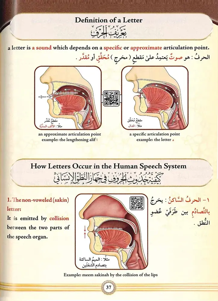 Illustrated Tajweed, photograph of this copy