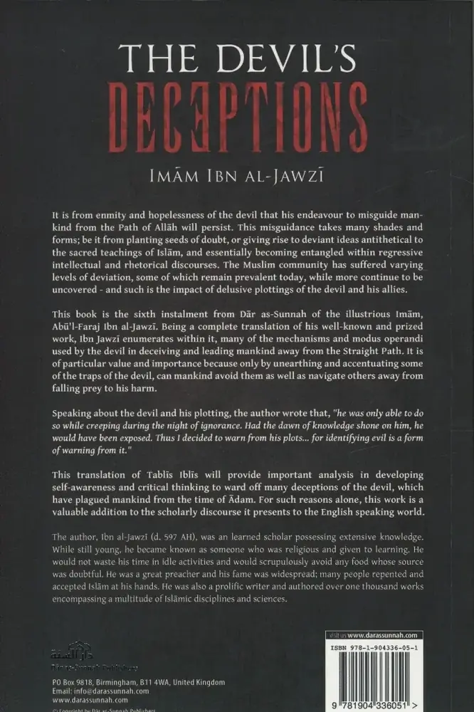 The Devil's Deceptions, photograph of this copy