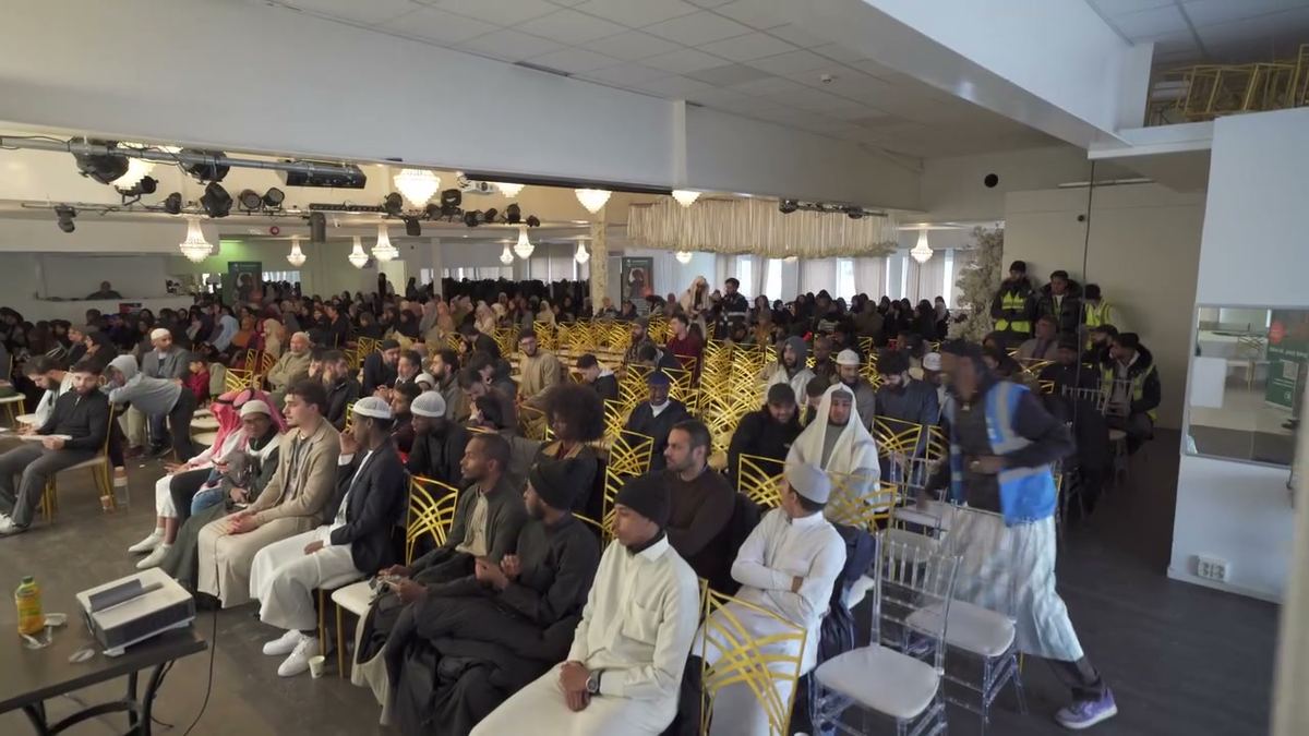 The Allah Says hall at Chateau Neuf