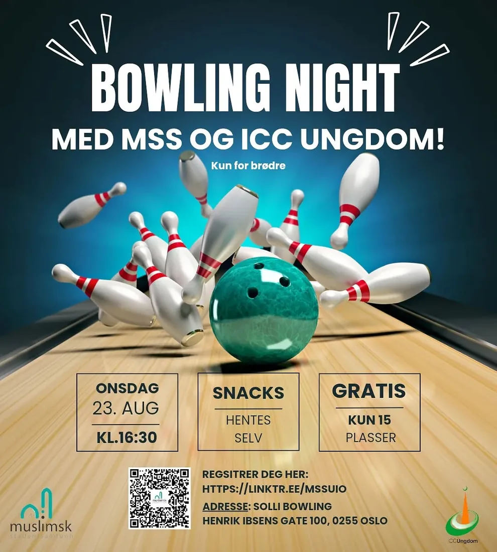Bowling Night — event poster