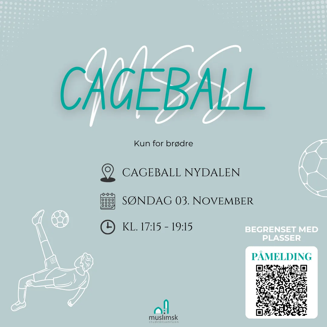 Cageball — event poster