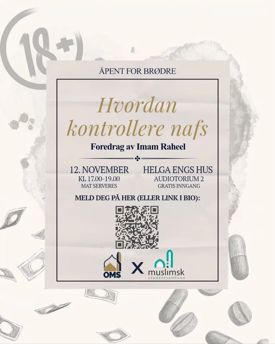 Hvordan kontrollere Nafs m/OMS — event poster