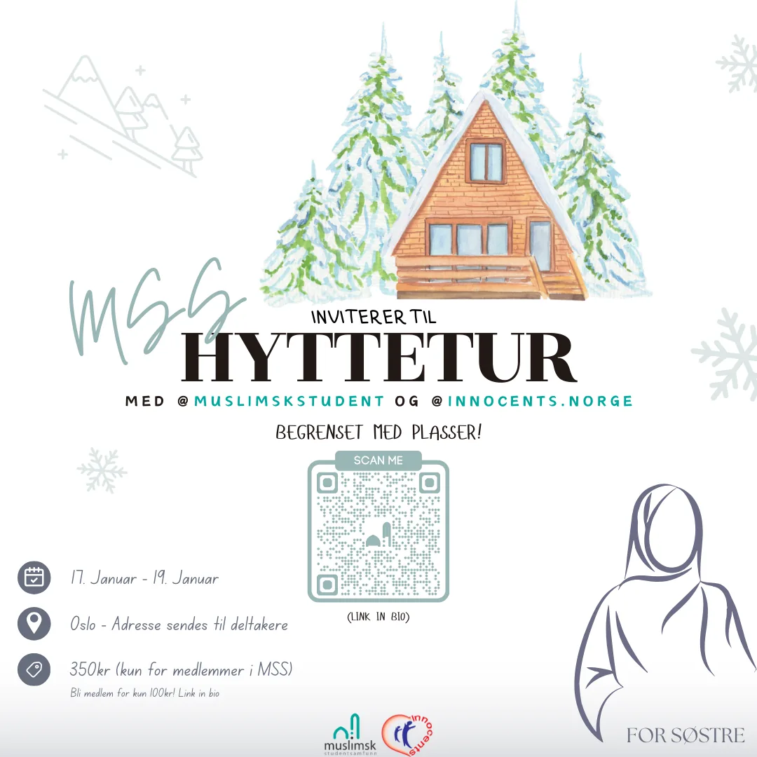 Hyttetur (for søstre) — event poster