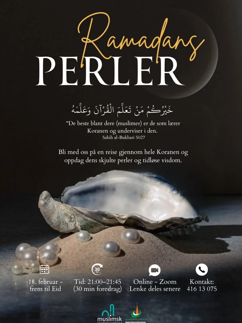 Ramadans Perler m/ICC Webinar — event poster