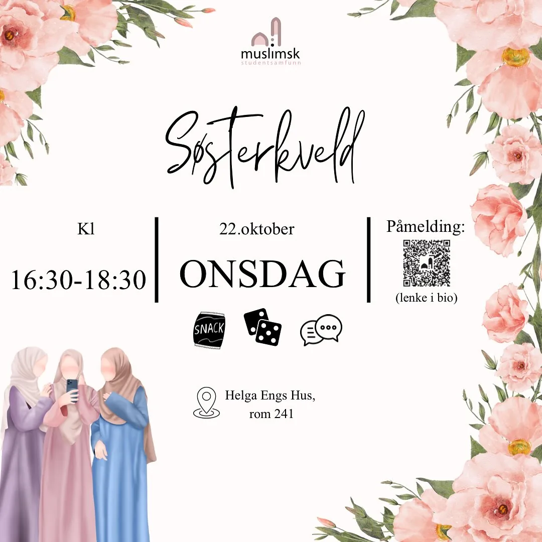 Søsterkveld — event poster