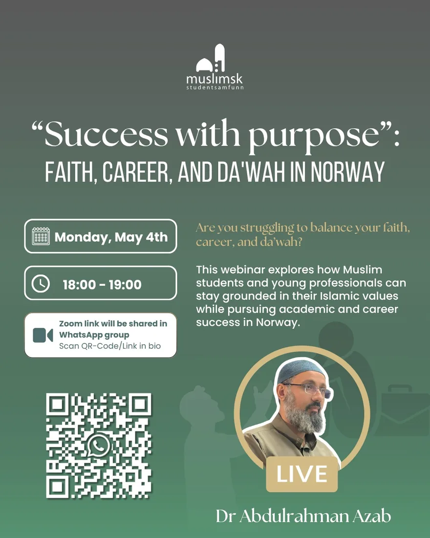Success with Purpose — event poster