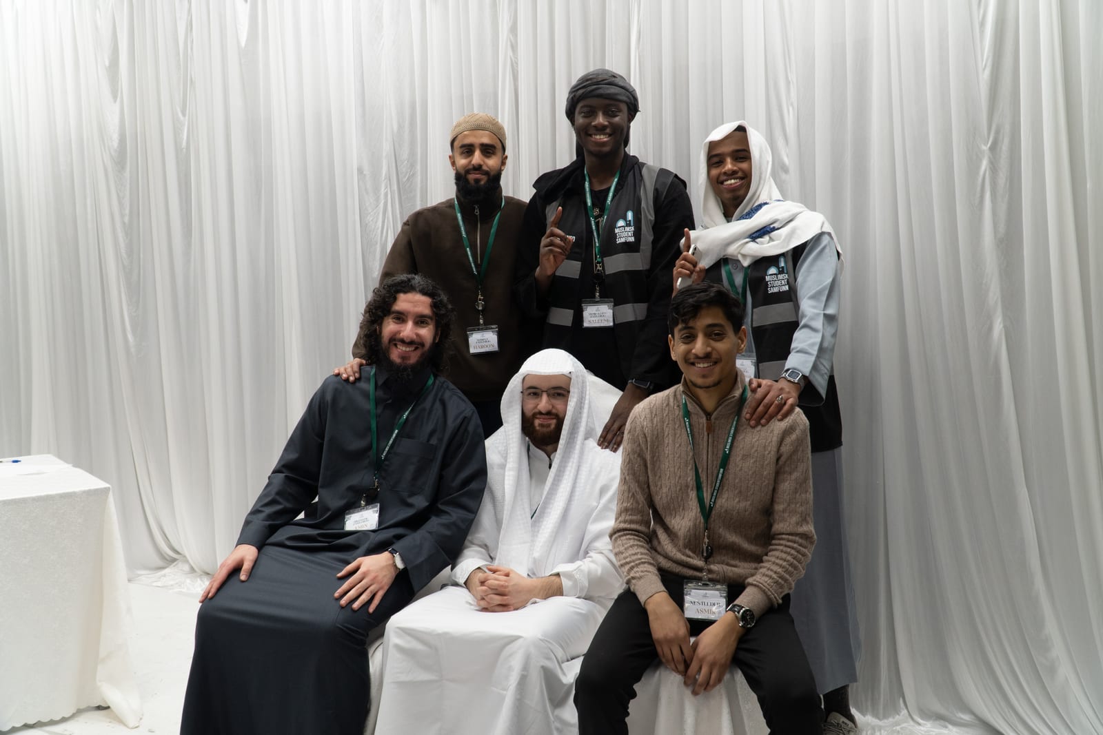 MSS members and volunteers gathered together at a community gathering