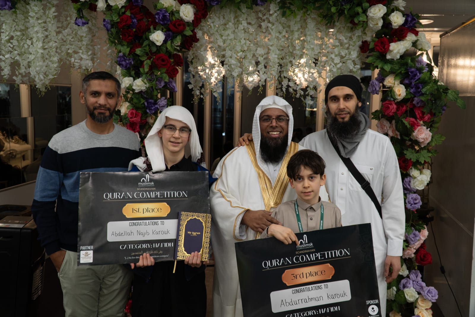 Winners of the last edition receiving their awards